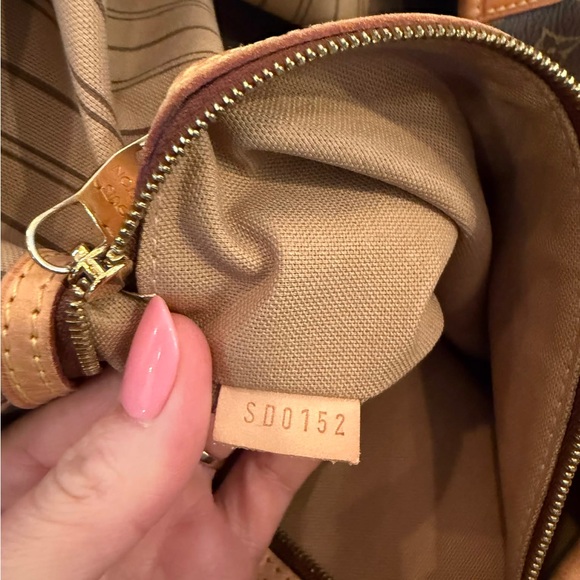 Louis Vuitton Delightful MM Monogram Hobo Bag Brown Canvas Leather Shoulder Bag - Picture 6 of 12